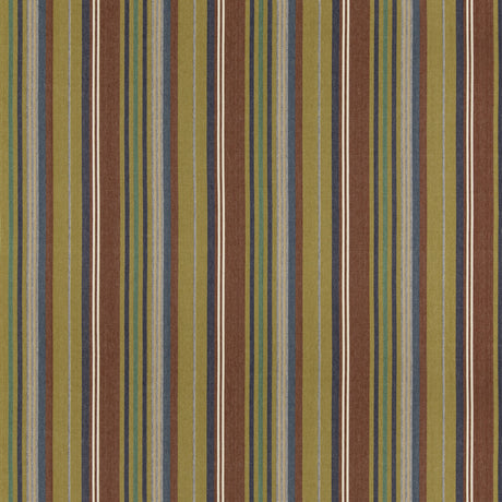 G P & J BAKER BF11082.4.0 PETRA STRIPE JAZZ Fabric - Eade's Wallpaper