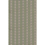 G P & J BAKER BASIL STRIPE BF11114.1.0 in GREEN/INDIGO Fabri