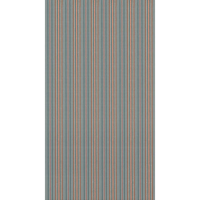 G P & J BAKER RUFUS STRIPE BF11115.615.0 in TEAL Fabric - SY