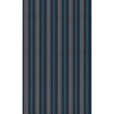 G P & J BAKER RUFUS STRIPE BF11115.680.0 in INDIGO Fabric - 