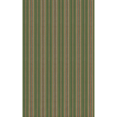 G P & J BAKER RUFUS STRIPE BF11115.735.0 in GREEN Fabric - S