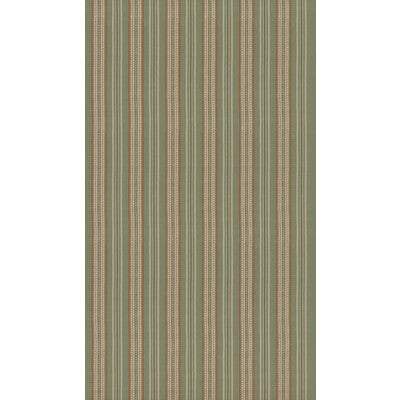 G P & J BAKER RUFUS STRIPE BF11115.778.0 in LEAF Fabric - SY