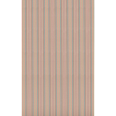 G P & J BAKER LUNA STRIPE BF11117.2.0 in TEAL/RED Fabric - S