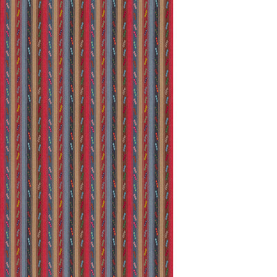 G P & J BAKER TIP TOE BF11128.3.0 in CRIMSON/BLUE Fabric - G