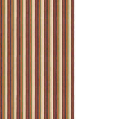 G P & J BAKER TIM'S RUG BF11130.1.0 in INDIGO/CHOCOLATE Fabr