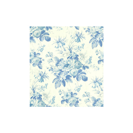 LEE JOFA BFC-3500.515.0 CAROLINE BLUE Fabric - Eade's Wallpaper
