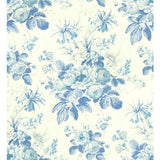 LEE JOFA BFC-3500.515.0 CAROLINE BLUE Fabric - Eade's Wallpaper