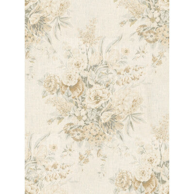 LEE JOFA BFC-3506.16.0 SHERBOURNE II GREY/BEIGE Fabric - Eade's Wallpaper