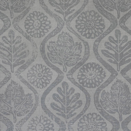 LEE JOFA BFC-3514.116.0 OAKLEAVES FRENCH GREY Fabric - Eade's Wallpaper