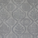 LEE JOFA BFC-3514.116.0 OAKLEAVES FRENCH GREY Fabric - Eade's Wallpaper