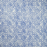 LEE JOFA BFC-3514.50.0 OAKLEAVES AZURE Fabric - Eade's Wallpaper