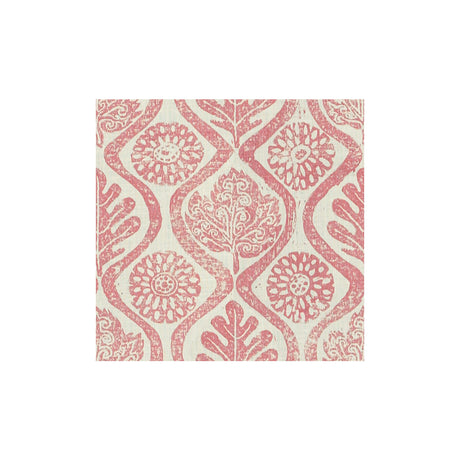 LEE JOFA BFC-3514.79.0 OAKLEAVES PINK Fabric - Eade's Wallpaper