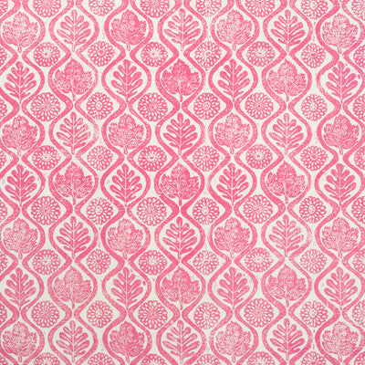 LEE JOFA BFC-3514.7.0 OAKLEAVES FUSCHIA Fabric - Eade's Wallpaper