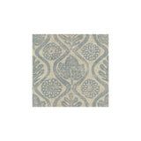 LEE JOFA BFC-3515.15.0 OAKLEAVES BLUE/OATMEAL Fabric - Eade's Wallpaper