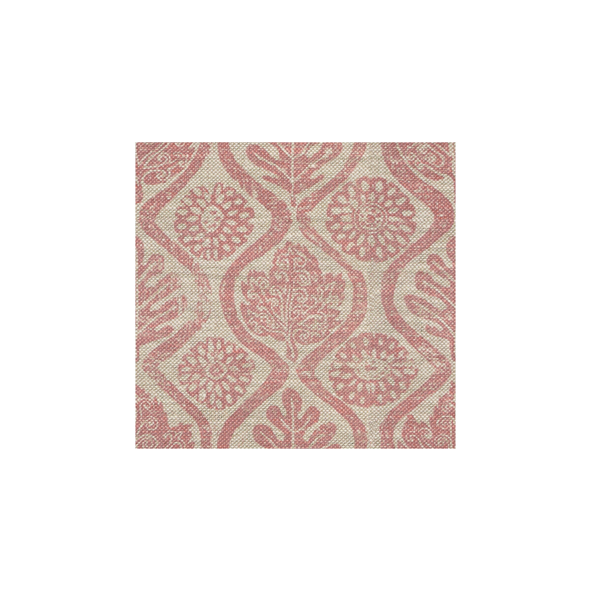 LEE JOFA BFC-3515.79.0 OAKLEAVES PINK/OATMEAL Fabric - Eade's Wallpaper