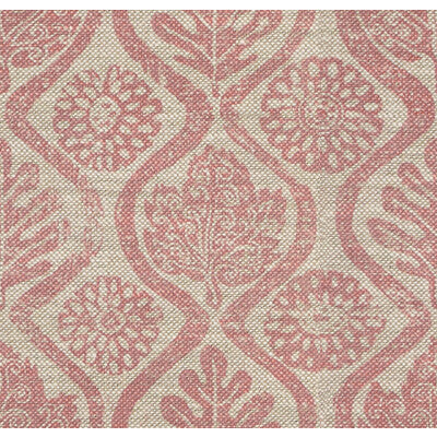 LEE JOFA BFC-3515.79.0 OAKLEAVES PINK/OATMEAL Fabric - Eade's Wallpaper