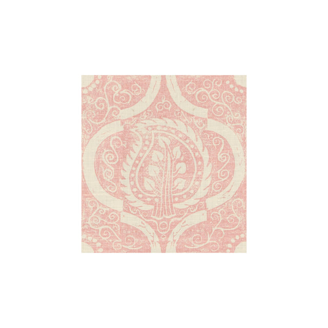 LEE JOFA BFC-3516.17.0 PERSIAN LEAF PINK Fabric - Eade's Wallpaper
