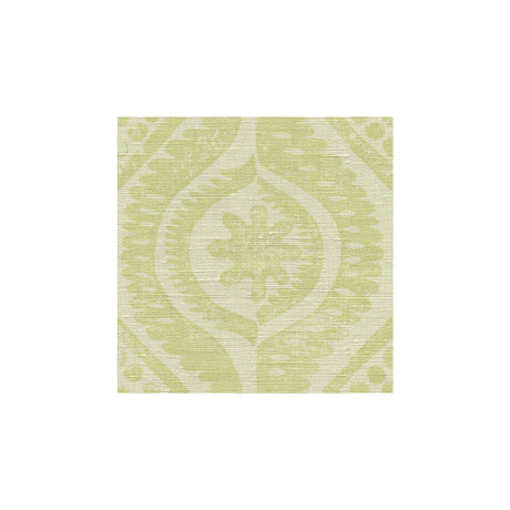 LEE JOFA BFC-3518.23.0 DAMASK LIME Fabric - Eade's Wallpaper