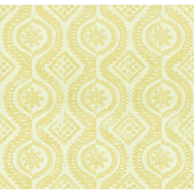 LEE JOFA BFC-3518.40.0 DAMASK YELLOW Fabric - Eade's Wallpaper