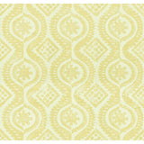 LEE JOFA BFC-3518.40.0 DAMASK YELLOW Fabric - Eade's Wallpaper