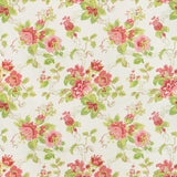 LEE JOFA BFC-3520.173.0 PARNHAM PINK/LIME Fabric - Eade's Wallpaper