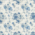 LEE JOFA BFC-3520.5.0 PARNHAM AZURE Fabric - Eade's Wallpaper