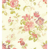 LEE JOFA BFC-3520.910.0 PARNHAM PLUM/MOSS/AQUA Fabric - Eade's Wallpaper