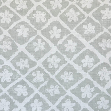 LEE JOFA BFC-3521.11.0 POMEROY GREY/OYSTER Fabric - Eade's Wallpaper