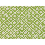 LEE JOFA BFC-3521.3.0 POMEROY GREEN/OYSTER Fabric - Eade's Wallpaper