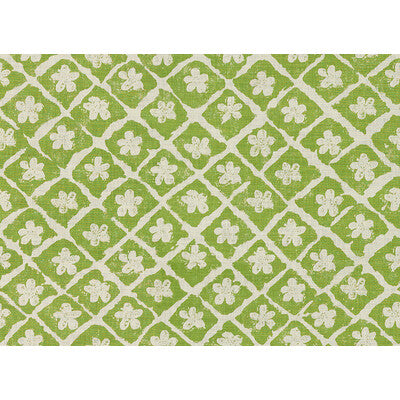 LEE JOFA BFC-3521.3.0 POMEROY GREEN/OYSTER Fabric - Eade's Wallpaper