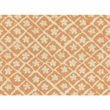 LEE JOFA BFC-3522.22.0 POMEROY PUMPKIN/NATURAL Fabric - Eade's Wallpaper