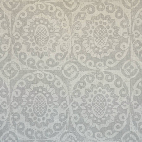 LEE JOFA BFC-3623.1.0 PINEAPPLE ON OYSTER PALE TAUPE Fabric - Eade's Wallpaper