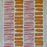 LEE JOFA BFC-3624.127.0 SALTAIRE ORANGE/PINK/PURPLE Fabric - Eade's Wallpaper