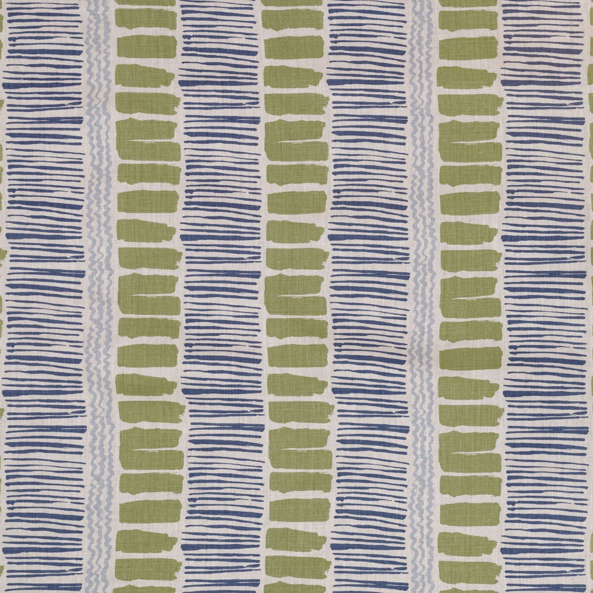 LEE JOFA BFC-3624.235.0 SALTAIRE LIME/INDIGO/BLUE Fabric - Eade's Wallpaper