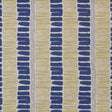 LEE JOFA BFC-3624.450.0 SALTAIRE INDIGO/YELLOW/AQUA Fabric - Eade's Wallpaper