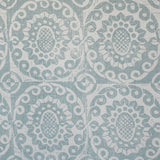 LEE JOFA BFC-3628.3.0 PINEAPPLE ON OATMEAL AQUA Fabric - Eade's Wallpaper