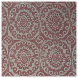 LEE JOFA BFC-3628.7.0 PINEAPPLE ON OATMEAL PINK Fabric - Eade's Wallpaper