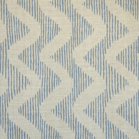 LEE JOFA BFC-3632.5.0 COLEBROOK BLUE/NATURAL Fabric - Eade's Wallpaper