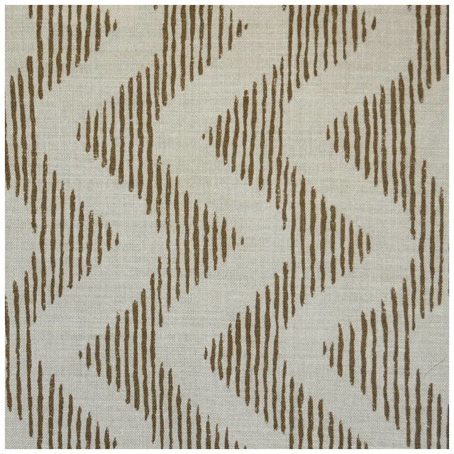 LEE JOFA BFC-3632.6.0 COLEBROOK BRWN/NATURAL Fabric - Eade's Wallpaper