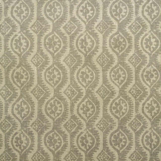 LEE JOFA BFC-3642.11.0 SMALL DAMASK GREY Fabric - Eade's Wallpaper