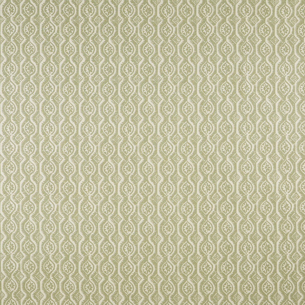 LEE JOFA BFC-3642.3.0 SMALL DAMASK GREEN Fabric - Eade's Wallpaper