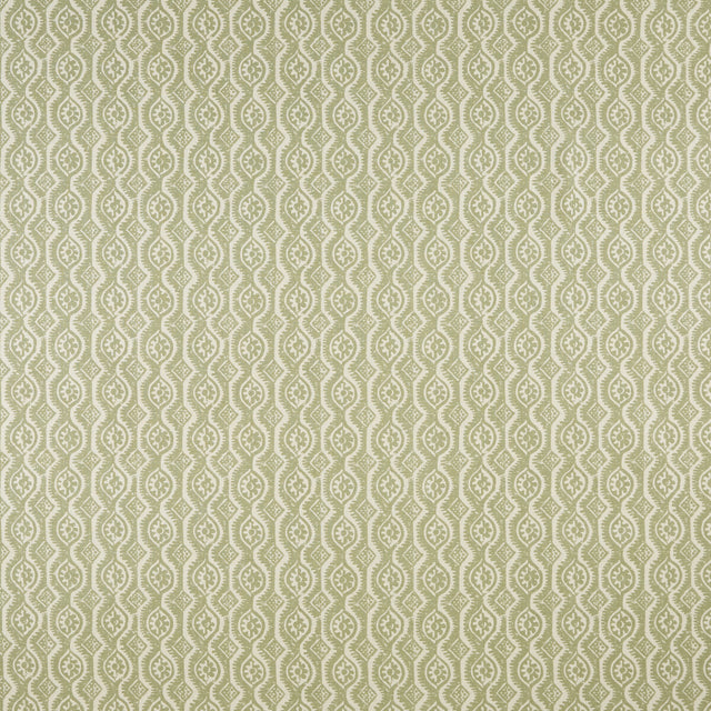 LEE JOFA BFC-3642.3.0 SMALL DAMASK GREEN Fabric - Eade's Wallpaper