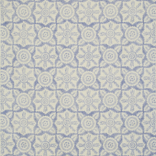 LEE JOFA BFC-3647.505.0 ROSSMORE II BLUE Fabric - Eade's Wallpaper