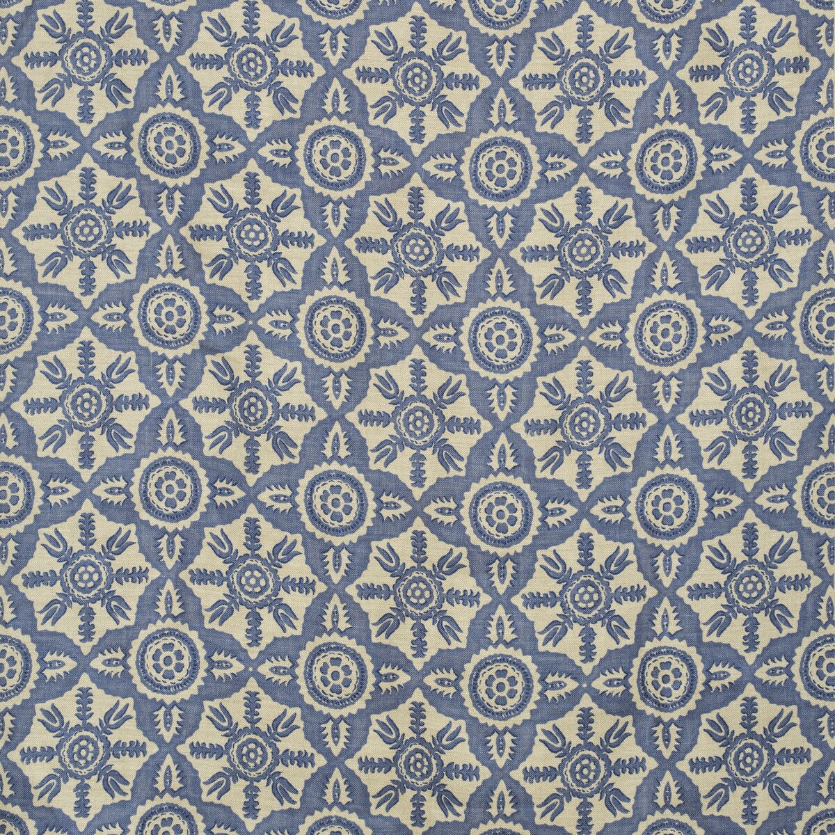 LEE JOFA BFC-3648.50.0 ROSSMORE INDIGO INDIGO Fabric - Eade's Wallpaper