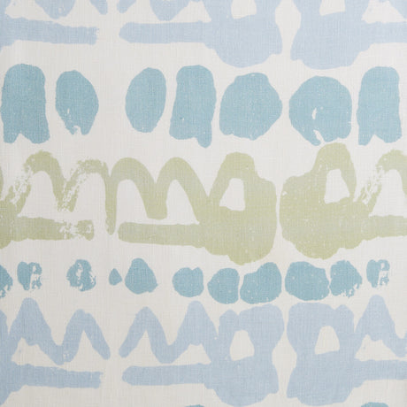 LEE JOFA BFC-3649.2313.0 ALTAMIRA LIME/BLUE Fabric - Eade's Wallpaper