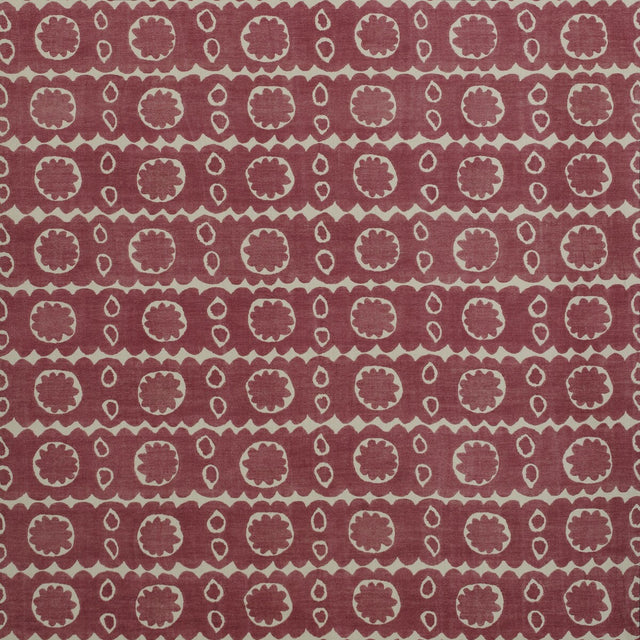 LEE JOFA BFC-3653.119.0 OSBORNE RED Fabric - Eade's Wallpaper