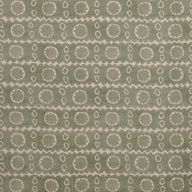 LEE JOFA BFC-3653.3.0 OSBORNE GREEN Fabric - Eade's Wallpaper