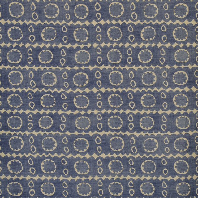 LEE JOFA BFC-3653.5.0 OSBORNE BLUE Fabric - Eade's Wallpaper