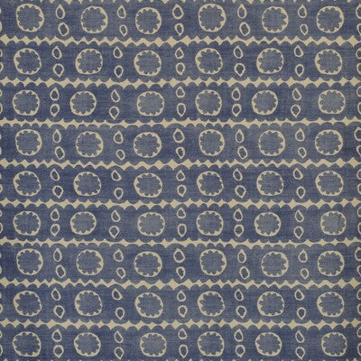 LEE JOFA BFC-3653.5.0 OSBORNE BLUE Fabric - Eade's Wallpaper