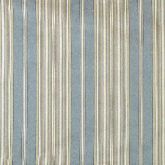 LEE JOFA BFC-3659.134.0 WINDSOR STRIPE AQUA/GOLD Fabric - Eade's Wallpaper